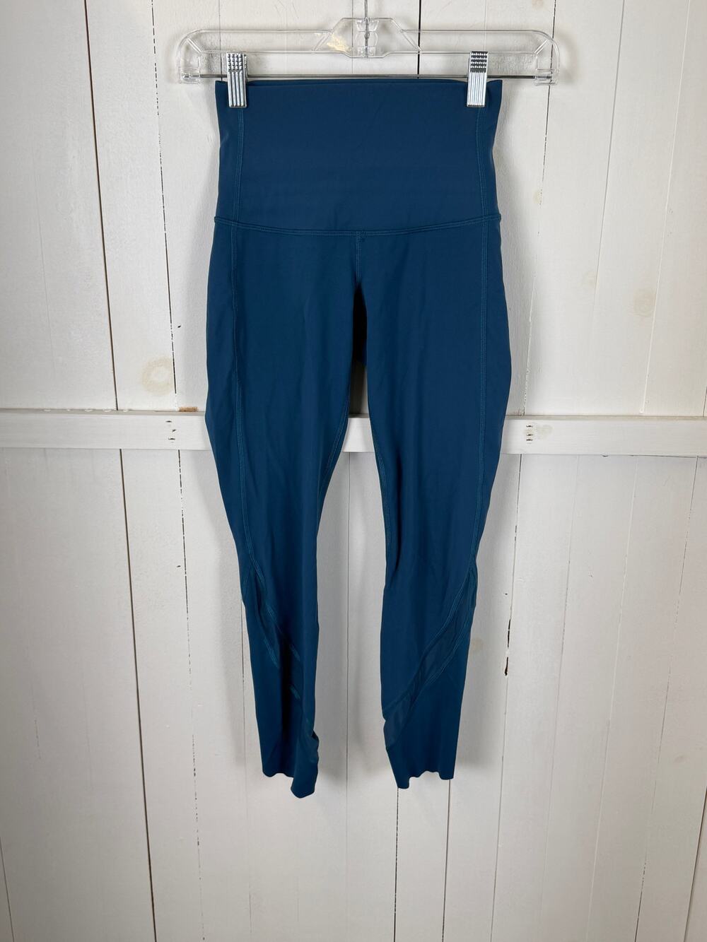 Lululemon Blue Ankle Leggings Size 2 Nylon Women’s